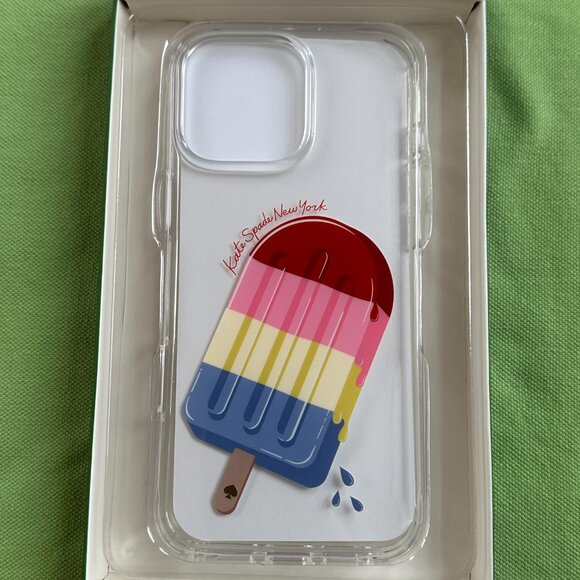 KATE SPADE SNACK BAR IPHONE 16 PRO MAX CASE:NIB SNACK BAR PRINT - Picture 4 of 10